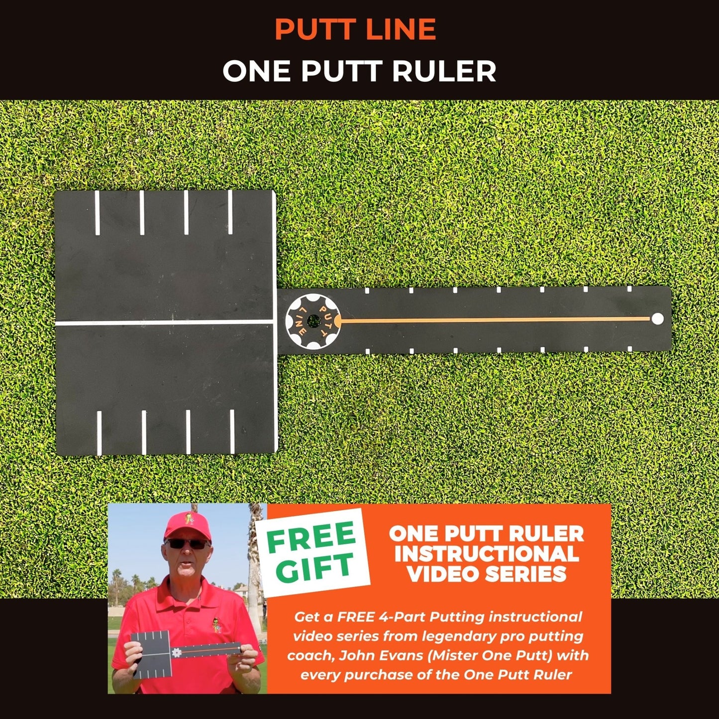 PUTT LINE ONE PUTT RULER - Putt Line Golf