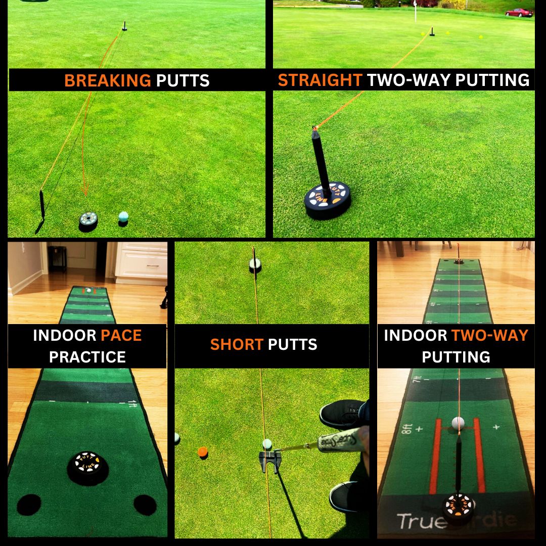 PUTT LINE BEST PUTTING TRAINING AID BUNDLE - Putt Line Golf