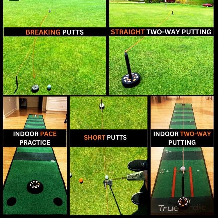 Putt Line Golf Precision Training Aids for Lower Scores & Consistency